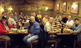 VHF Society lunch at Busters BBQ on Feb 22, 2014