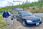 Ray W7GLF in the ARRL 10 GHz Contest